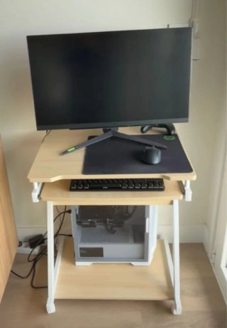 Escritorio madera y metal NEGOCIABLE