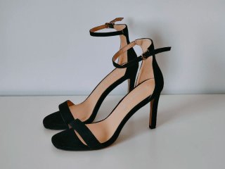 Sandalias tacón negras Mary-Paz talla 39