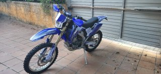 Yamaha WR250F Enduro/Motocross Azul/Blanco