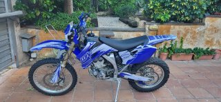 Yamaha WR250F Enduro/Motocross Azul/Blanco