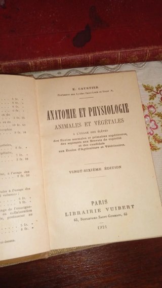 Lotto 3 Libri Antichi Scienze e Anatomia Illustrat