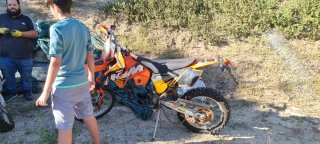 KTM 450 EXC y Husqvarna 450 con matrícula