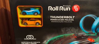 Circuito coches juguete Roll Run nuevo en caja