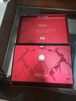 Poco X7 Pro Edición Especial Iron Man