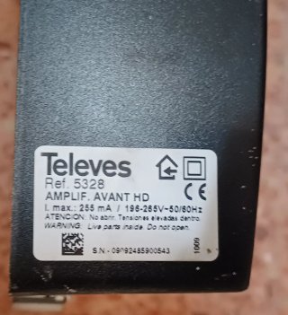 Amplificador Televes Avant HD Colectiva ref. 5328