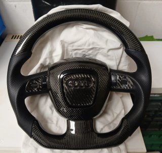 Volante deportivo Audi Carbono con airbag