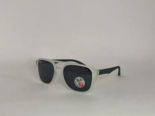 Gafas de Sol Blancas y Verdes Polarizadas