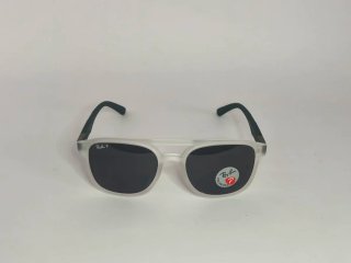 Gafas de Sol Blancas y Verdes Polarizadas