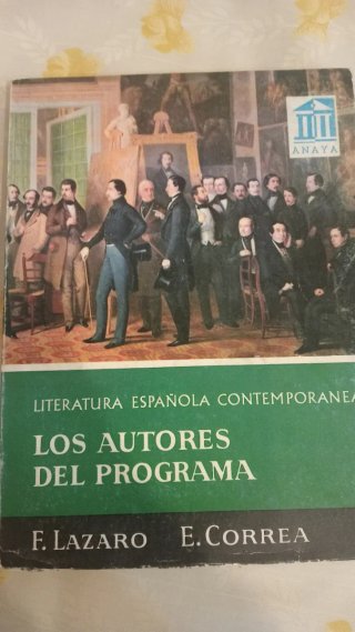 Literatura española contemporánea. 1965.