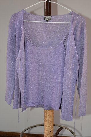 Conjunto YES NO: Camiseta y Chaqueta Talla 38/40