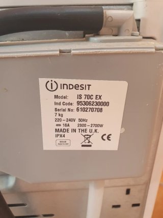 Secadora Indesit 7kg Condensación