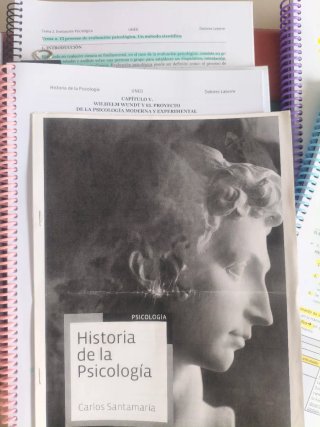 CHOLLO. APUNTES DE LIBROS UNED GRADO PSICOLOGIA.