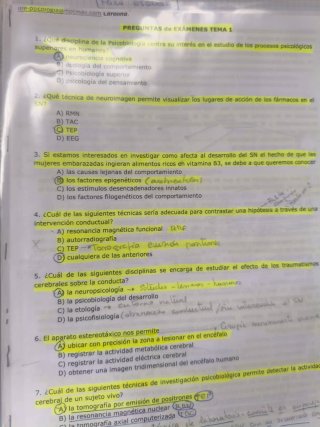 CHOLLO. APUNTES DE LIBROS UNED GRADO PSICOLOGIA.