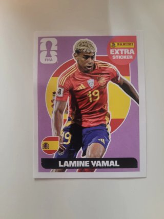 Cromo Panini FIFA Extra Lamine Yamal