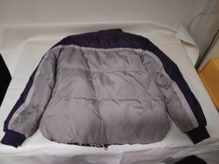 Plumífero Roxy Morado y Gris