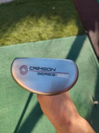 Putter Odyssey Crimson Series 550 Zurdo