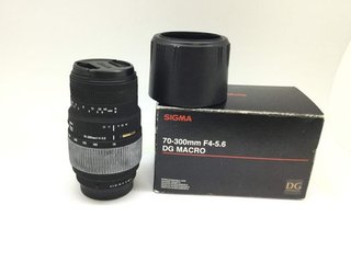 Objetivo Sigma 70-300mm F4-5.6 DG Macro