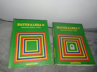 AÑOS 80 EGB . LOTE 2 LIBROS NATURALEZA