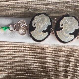 Pulsera Plata Onix y Nácar