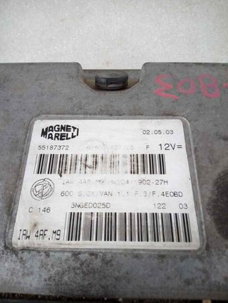 Centralita motor uce fiat 55187372 seicento 480673