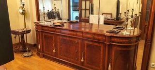 Mueble de salón madera y metal