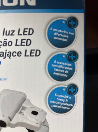 Gafas lupa MAGINON LB-100 con LED