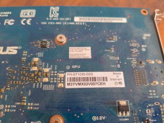 Tarjeta Gráfica Asus 1030