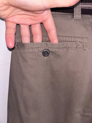 Pantalón chino uomo marrone Luigi Morini