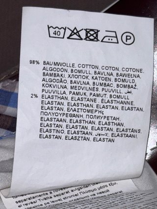 Pantalón chino uomo marrone Luigi Morini