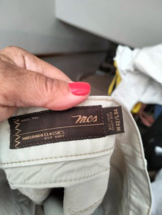 Pantaloni uomo Marlboro beige