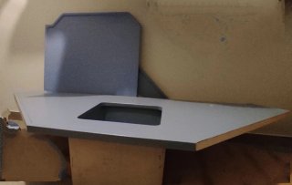 Fregadero Silestone  Gris con encimera