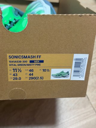 Zapatillas Asics Padel Sonicsmash FF /Talla 46