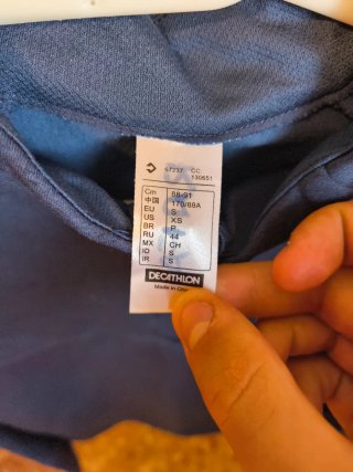 Sudadera térmica Wedze azul S