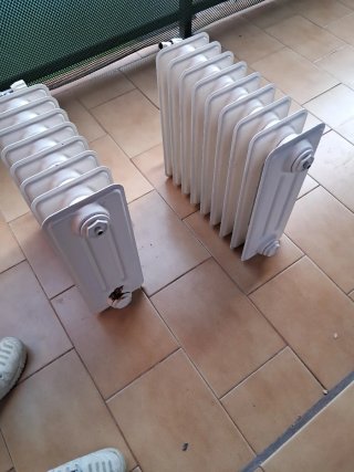 2 Radiadores Hierro Calefacción
