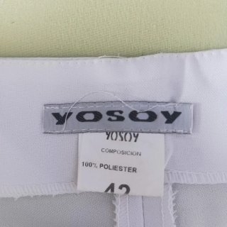 Falda pantalón cortos blancos finos
