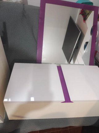 Conjunto mueble de baño completo con espejo y todo