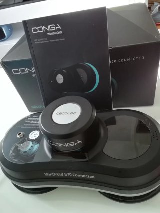 Robot Limpiacristales Cecotec Conga Windroid 870