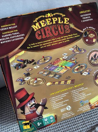 Meeple Circus Juego de Mesa