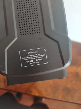 Altavoz Bluetooth Danili Negro