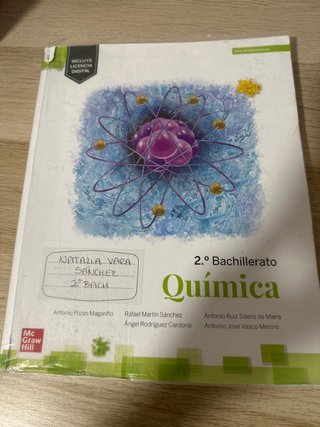 Química 2 Bachillerato