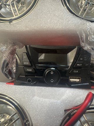 Sistema Audio Moto MP3 SD USB Bluetooth