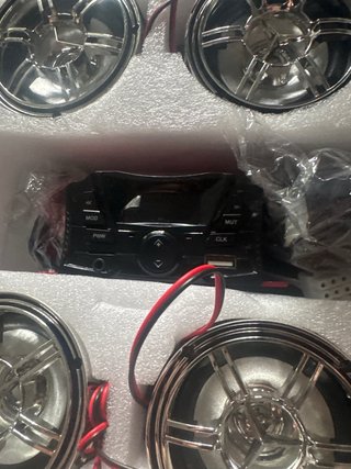 Sistema Audio Moto MP3 SD USB Bluetooth
