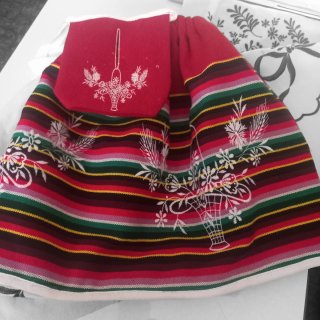 Refajo niña 1-3 años bordado