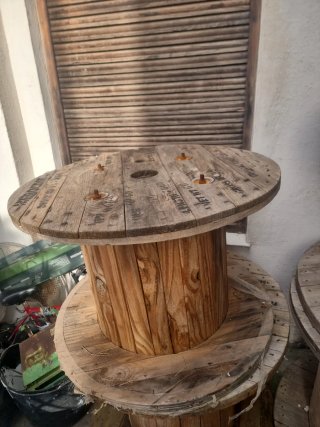 Bobina madera mediana 80x55