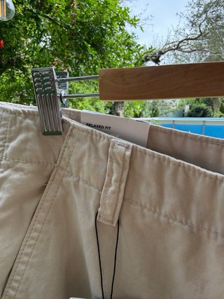 Pantaloni Cargo Zara Beige relaxed fit taglia 48IT