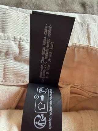 Pantaloni Cargo Zara Beige relaxed fit taglia 48IT