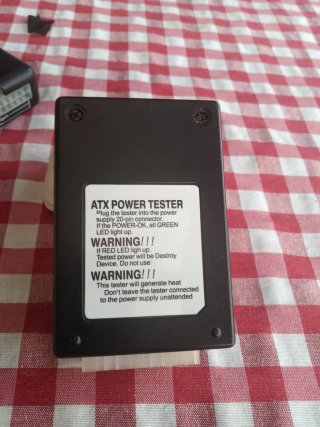 Probador Fuente ATX