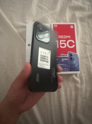 Redmi 15 C 256 GB Negro