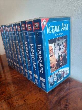Colección VHS Verano Azul (13 cintas)