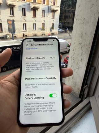 iPhone 14 128GB Blu 100% battery sblocatto